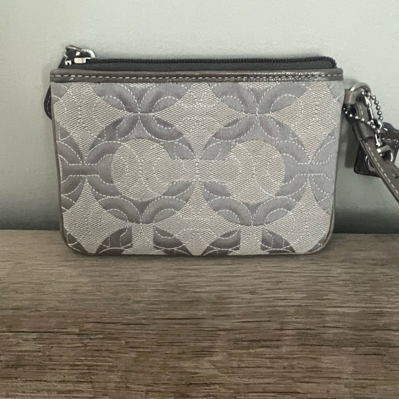 Coach Small Fabric Wristlet - Picture 2 of 3